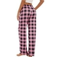 thumbnail image 3 of Rosa Junio Comfy Pajama Pants for Women, Stretch Drawstring Lounge Pants with Pockets, Soft Casual Pjs Sleep Bottoms, 3 of 9