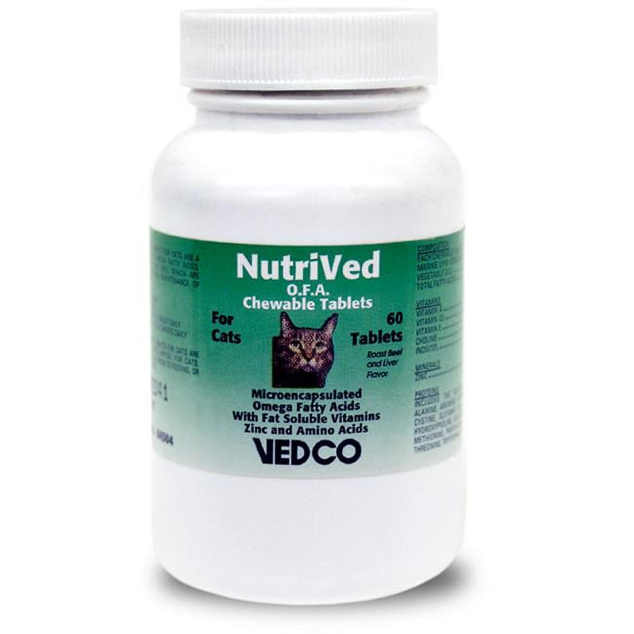 VEDCO 015VED-05 NutriVed O.F.A For cats 60 Tablets