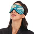 thumbnail image 3 of IAUYY Sleep Mask, Super Soft Eye Masks with Adjustable Strap, Lightweight Comfortable Blindfold,Perfect Blocks Light for Men Women Panoramic Abstract Painting, 3 of 7