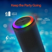 HyperGear Halo XL Wireless LED Speaker Black