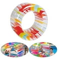 thumbnail image 3 of jinwen Rouleau Arc-en-Ciel DYNWAVE Roue d'Eau Flottante Jouet de Piscine Gonflable pour Enfants, 3 of 8