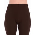 thumbnail image 4 of Ultra Soft High Rise Waist Full Length Basic Leggings, 4 of 5