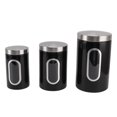 thumbnail image 1 of 3 Piece Canisters Sets For The Kitchen, Kitchen Jars With See Window, Airtight Coffee Container Tea Organizer & Sugar Canister, Kitchen Canisters Kitchen Decor, 1 of 8