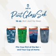 thumbnail image 2 of Sok It PintGlassSok Beer Glass Sleeve Insulated Neoprene Cover (Green Living, Pint Glass Sleeve), 2 of 2