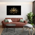 thumbnail image 3 of Zen Canvas Wall Art Spa Stones Picture Wall Decor Framed Meditation & Calm Painting Minimalist Prints Spiritual Room Living Room Bathroom Ready to Hang, 3 of 5