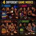 thumbnail image 7 of Quokka Party Games Set – Who Knows Me Better Collection with 4 Game in 1 Box – 2000+ Questions – Card Games for Adults and Teens – Board Game for Family Night, Friends & Couples Ages 15+, 7 of 7