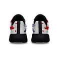 thumbnail image 4 of Fishing Fisherman American flag Shoes Sneakers Black Size 13, 4 of 7