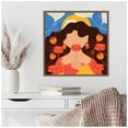 thumbnail image 2 of Amanti Art Modern Woman Framed Canvas Wall Art Print, 2 of 10