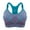 Peacock Blue, variant on Sports Bras for Women, Seamless Yoga Sports Tank Bra with Detachable Built in Pad