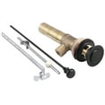 thumbnail image 1 of Kingston Brass KB2000 Trimscape Drain Pop-Up avec Débordement, Noir Mat, 1 of 1