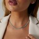 thumbnail image 4 of Collar de cadena ósea para mujer, collar de moda para mujer, 4 of 6
