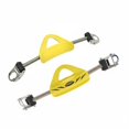 thumbnail image 1 of predolo Stainless Steel Fin Strap Diving Fin Elastic Strap Quick Release for Technical Divers, 1 of 10
