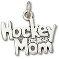thumbnail image 1 of Sterling Silver 24" .8mm Box Chain Hockey Mom Pendant Necklace, 1 of 2