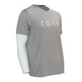 thumbnail image 3 of Phi Tee Golf Men's Tech Performance T-shirt, Large Med Gray, 3 of 3