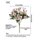 thumbnail image 2 of 1PC 21heads Artificial Daisy Flowers Bouquet Valentine'S Day Gifts Bundle Decoration Wedding Decoration Bride Handheld Flower Wrist Flower Breast Mate, 2 of 4