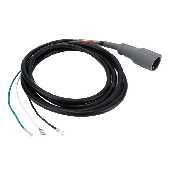 Enchufe del cargador de Club Car, cable de carga de 3 pines de 129 pulgadas V Enchufe del cargador de Club Car Enchufe del cable del cargador Diseño de última generación