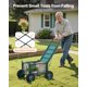 thumbnail image 5 of Carrito de jardín rodante VEVOR de metal con asiento de 180 kg de capacidad, 5 of 9