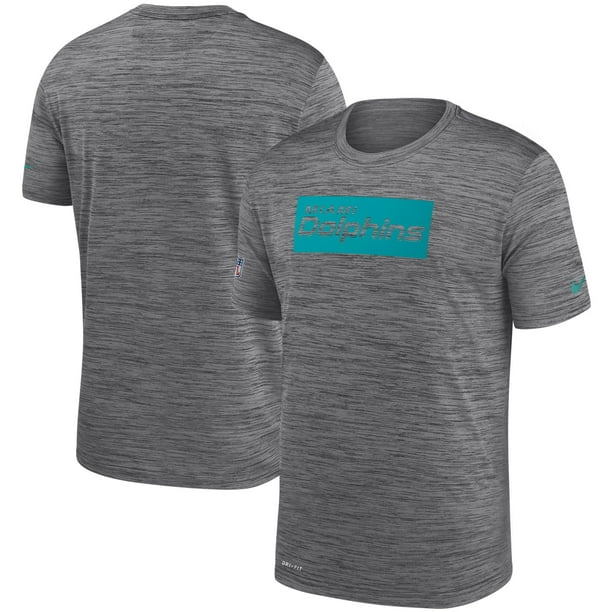 سوق الحله Miami Dolphins Sideline Legend Authentic Logo T-Shirt Black سوق الحله