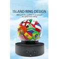 thumbnail image 3 of 360 Degrees Intelligent Electronic Rotating Display Turntable for Resin Soccer Collectibles, Football ( Black-5.12inch), 3 of 8