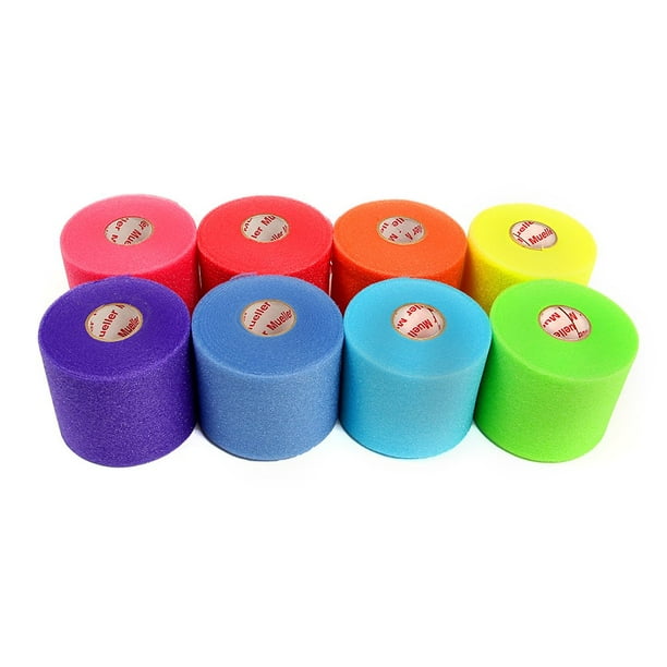 Mueller Rainbow Pack of Sports PreWrap (8 colors!),30 Yards,Rainbow