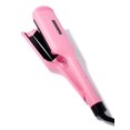 thumbnail image 1 of Trademark Beauty Hair Waver - Rizador de pelo de doble barril Ondas de playa Rizador de pelo Babe Waves X Rizador de pelo de temperatura ajustable Herramientas de peinado 1.25 "" - Rosa, 1 of 5