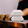 thumbnail image 4 of OULII 50Set Food Storage Containers White Paper Pulp for Home and Restaurant Use, 4 of 8