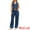 Dark Blue, variant on DARING DIVA Women's Denim Set 2 Pieces Outfits Matching Wide Leg Jeans S Blue