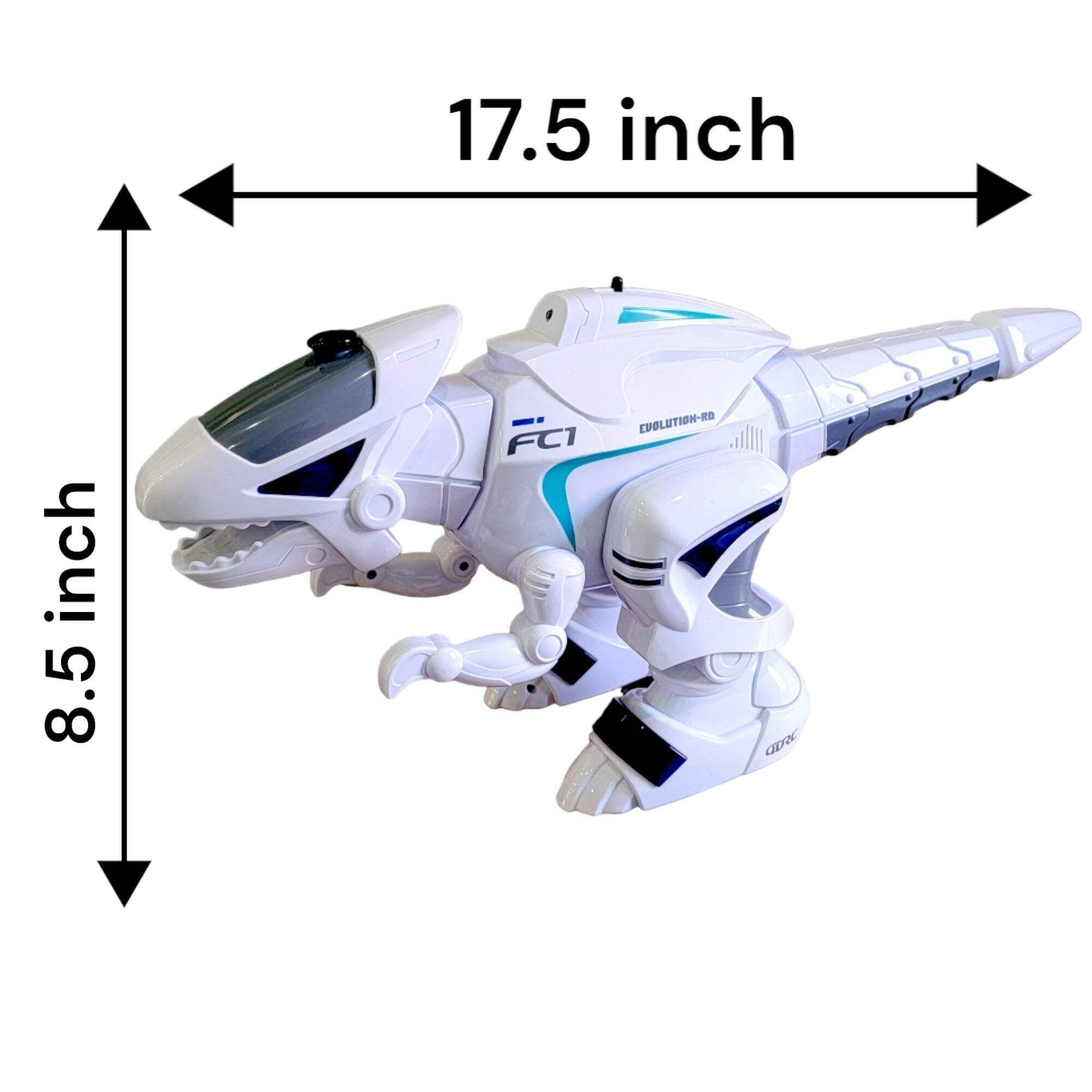 GN Universe Robot Dinosaur T-Rex With Water Steam Dance And Dynamic Music With Remote Control and USB Charger Ages 3+