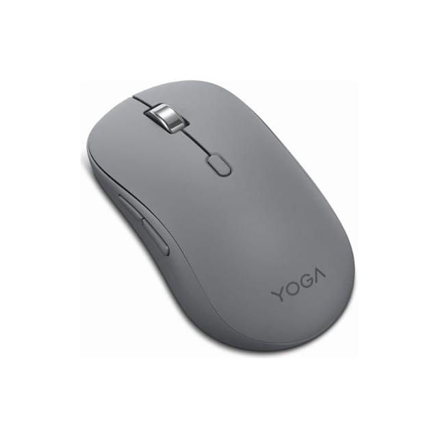 Mouse Bluetooth silencioso Lenovo Yoga, ajuste de DPI de 3 niveles, batería de 36 meses, Bluetooth 5
