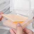 thumbnail image 2 of Cheese Slices Storage Box with Lid Space-saving Fruit Vegetable Fresh-keeping Organizer Box for Kitchen Vegetable Fruit, 2 of 4