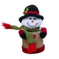 thumbnail image 4 of Christmas Cartoon Paper Gift Packaging Box Portable Single Cartoon Style Cute Party Use Party Cookie Candy Storage Case Favor Boxes Festival Snowman, 4 of 9