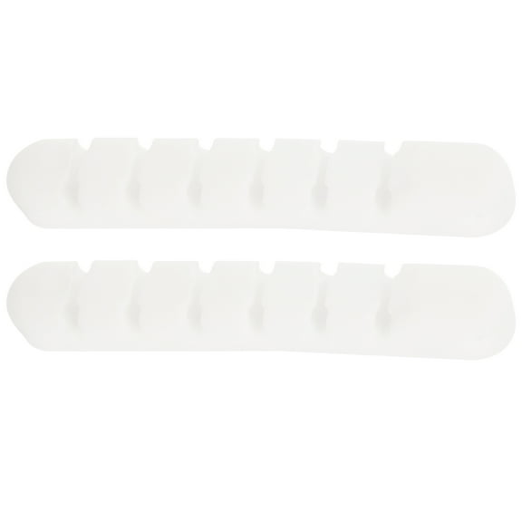 Moluckfu Charging Cord Holder Cable Clip Holders White 2Pcs