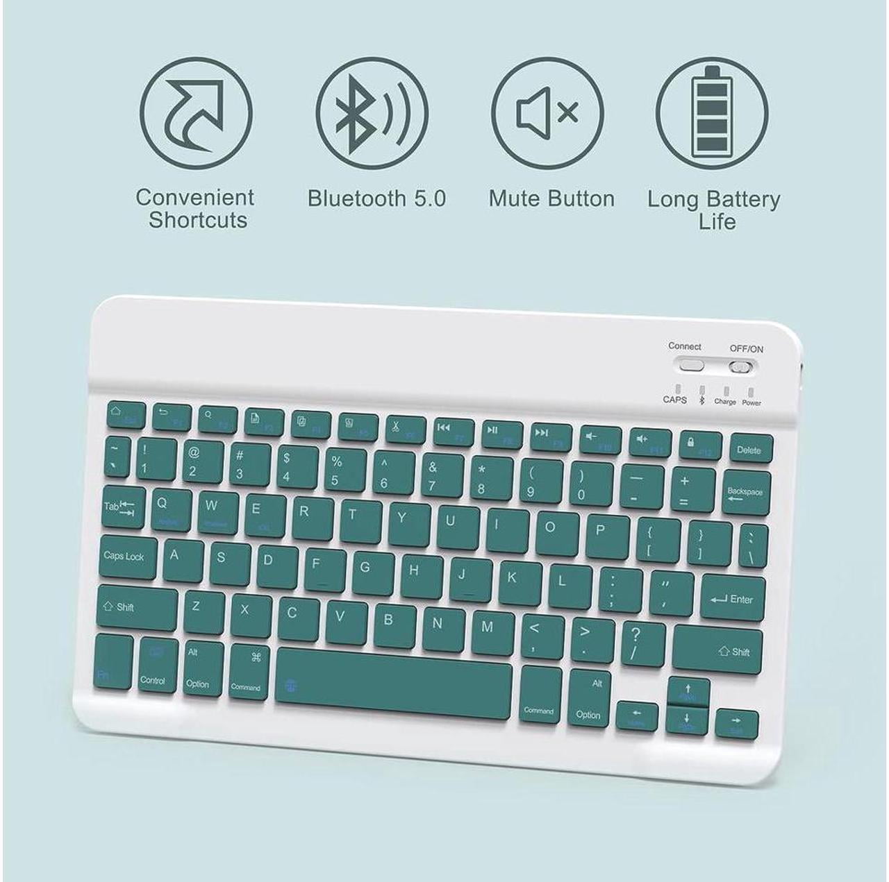 Keyboard Case with Mouse for iPad Air 13 inch M2 2024 / iPad Pro