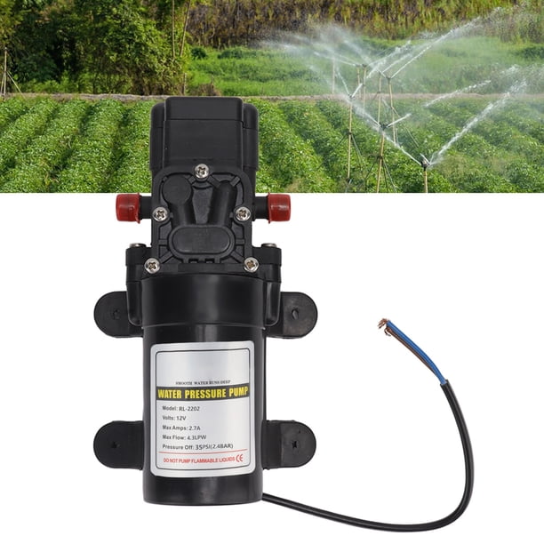 Bomba de Diafragma Autocebante de Reinicio Automático Bomba de Diafragma para Bombas de Pulverización Al Aire Libre Bombas y Circulación ANGGREK Otros