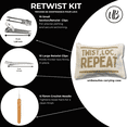 thumbnail image 3 of Unibeauties Scalp Relief & Loc Maintenance Kit – Itch Spray, Retwist Gel, Crochet Needle, Clips & Pouch for Dreadlock Care, 3 of 7