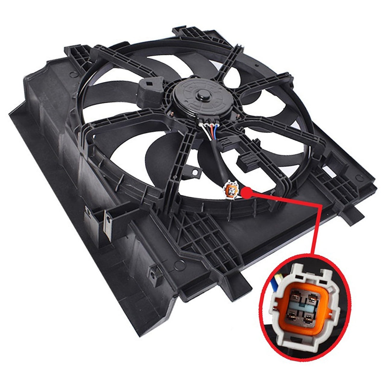 labwork Radiator Cooling Fan Assembly TYC622880 622880 NI3115146 
