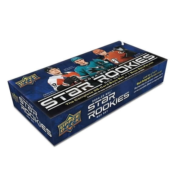 Juego de cartas coleccionables Upper Deck Star Rookies Hockey 2024-25