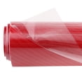 thumbnail image 4 of S SERENABLE Easy Install Shiny 6D Fiber Film Wrap Decal Car Auto Sticker Red, 4 of 9