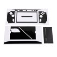 thumbnail image 4 of Pegatina de piel para consola de juegos portátil, juego completo de pegatinas protectoras suaves, accesorios protectores para juegos para ASUS ROG ALLY Carbon Black, 4 of 10