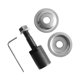 thumbnail image 5 of Eje de muela abrasiva Eje de extensión de amoladora Motor de pulido de acero Adaptador de eje para muela abrasiva Rueda de fibra Rueda de tela Rueda 16mm 106g, 5 of 7