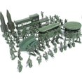 thumbnail image 1 of 56pcs Military Figures Toys, 5cm Soldier Figures Army Figures Military Soldiers Toys For Kids Boys, Army Military Toys Plastic Toys Playset, 1 of 4