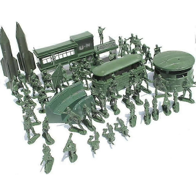 56pcs Military Figures Toys, 5cm Soldier Figures Army Figures Military Soldiers Toys For Kids Boys, Army Military Toys Plastic Toys Playset