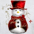 thumbnail image 3 of CafePress - Cute Snowman In Red Velvet Light T Shirt - Men's Classic Graphic T-Shirt, 3 of 4