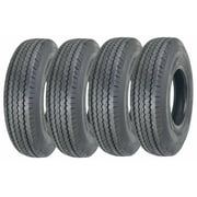 4 New ZEEMAX Heavy Duty Trailer Tires ST 225/90D16 (7.50-16) 10 PR Load Range E - 11070