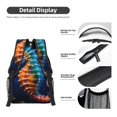 thumbnail image 4 of Disketp Yellow Fish Seahorse Backpack - Comfortable Daypack with The right laptop for you Spacious Main Compartment & other poket - {designName} print, 4 of 6