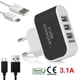 thumbnail image 3 of Cargador Matsuzay 3USB LED AC100-240V Naranja, 3 of 6