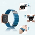 thumbnail image 3 of Correa de Cuero Extensible Magnética para Apple Watch Ultra, Compatible con Todas las Series, 3 of 5