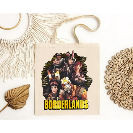 vintage Borderlands Characters Tote Bag Up to -TH40410