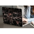 thumbnail image 3 of Hard Shell Case MacBook Air 13.6 inch 2022 Release with Touch Bar + Black Keyboard Cover Model: A2681 (Marble 185), 3 of 5