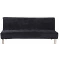 thumbnail image 1 of Funda elástica, de diseño moderno y sencillo, apta para sofás cama y sofás plegables, sin brazos, para proteger el sofá, 1 of 7